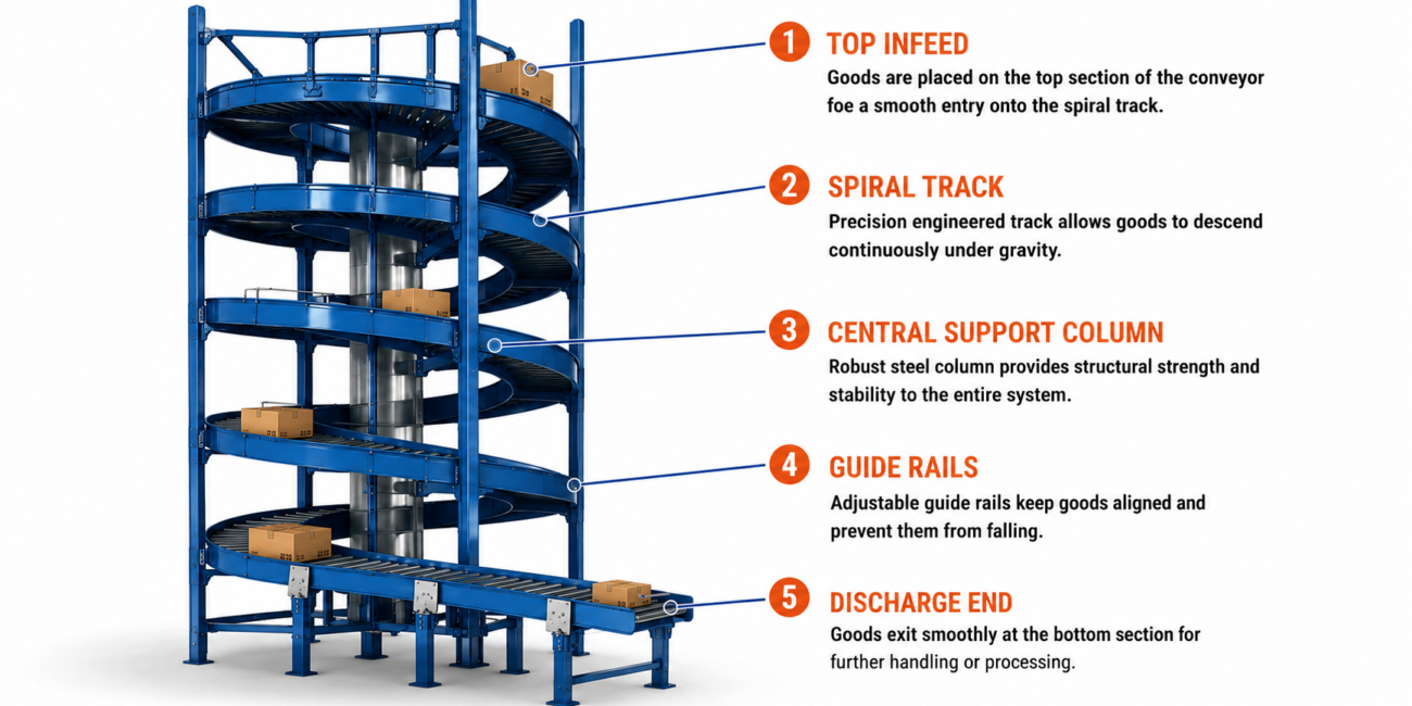 Spiral Gravity Conveyor-Technovision