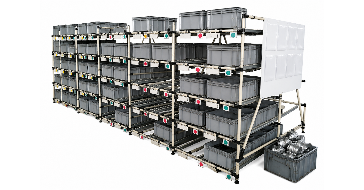 pipe and joint storage rack